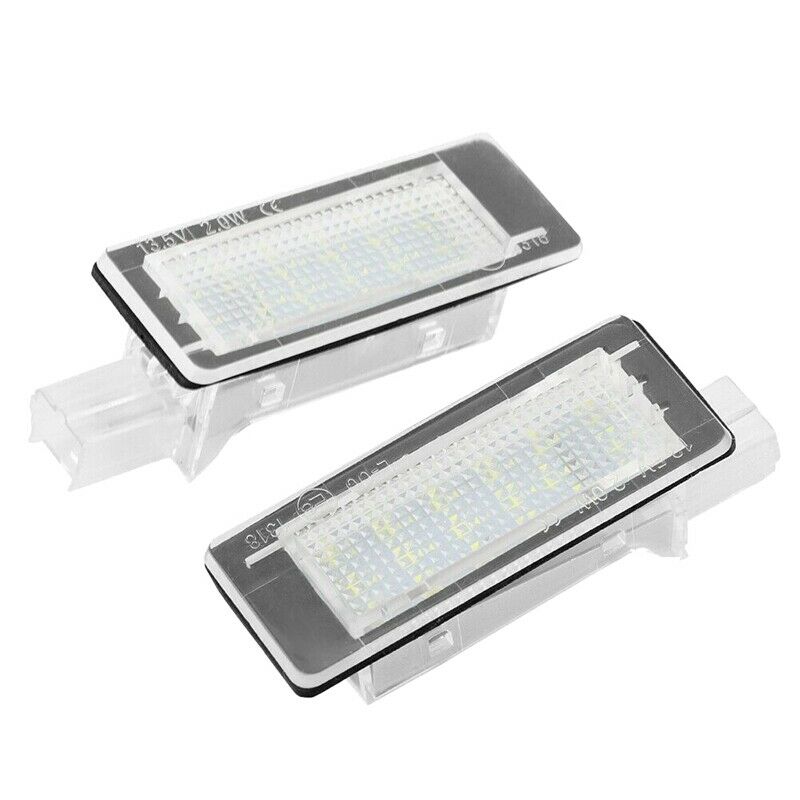 2X(Car LED License Plate Light for Dacia Duster 10-15 W7P3)W7P3)