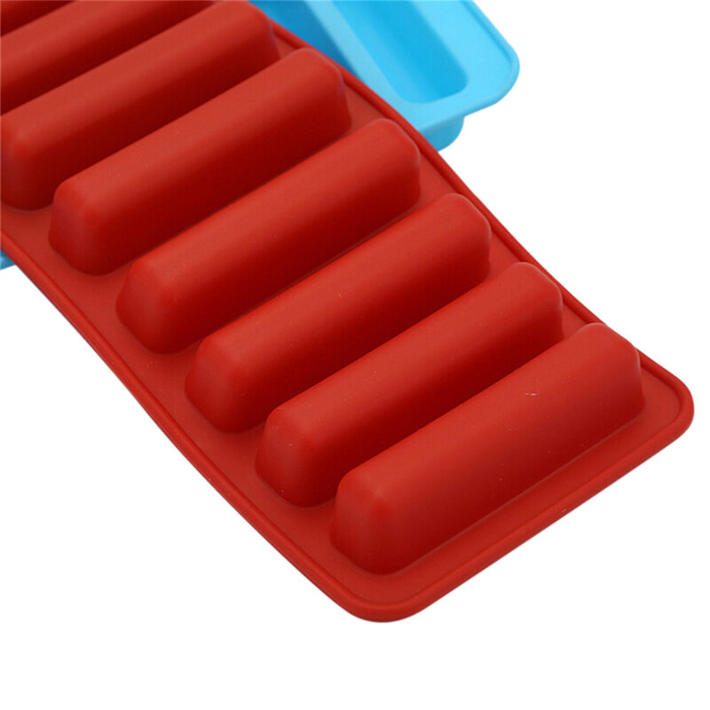 Silikonzylinder Eiswürfelschale Gefrierform Pudding Jelly Schokoladenfor.l8