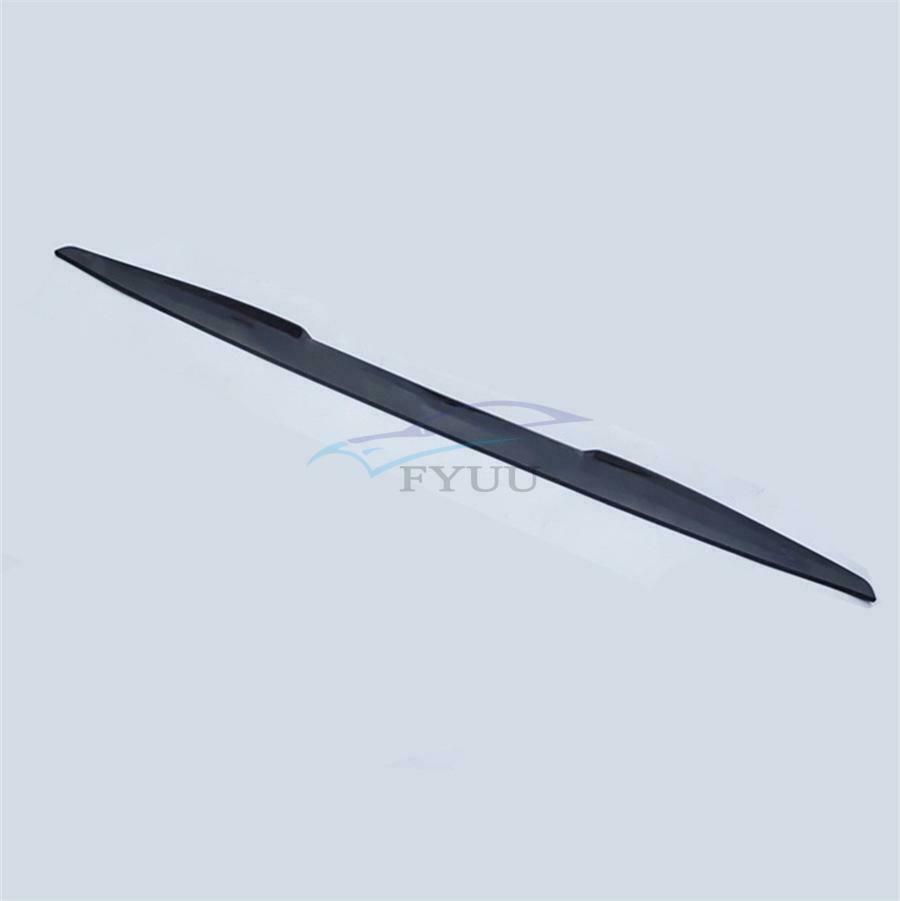 99CM PU Glossy Black Car Universal Rear Roof Lip Spoiler Lip Wing Tail Body Kit