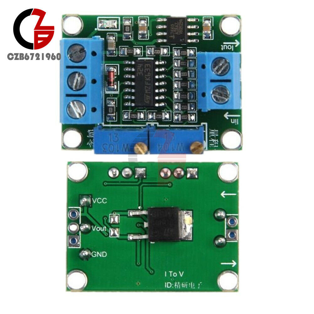 4-20mA 0-5V Current To Voltage Module Board Insulation Signal Converter Kit