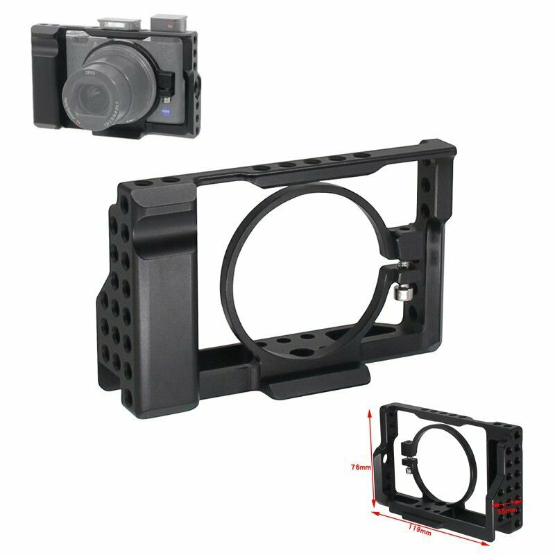 Quick Release L Plate for for Sony RX100 III IV V M3 M4 M5 Camera Rig Cage Metal