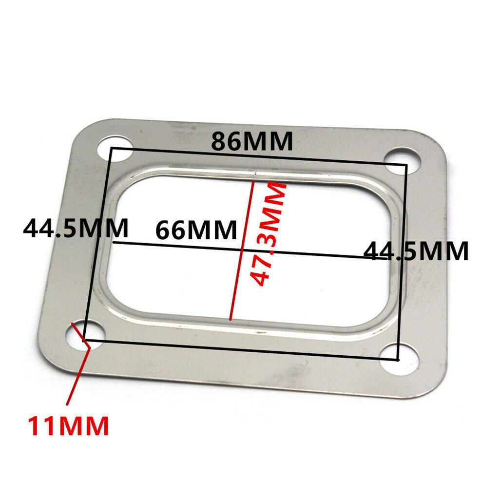 5 Layer T3 T34 T38 Turbocharger  Inlet Manifold Gasket Stainless Steel