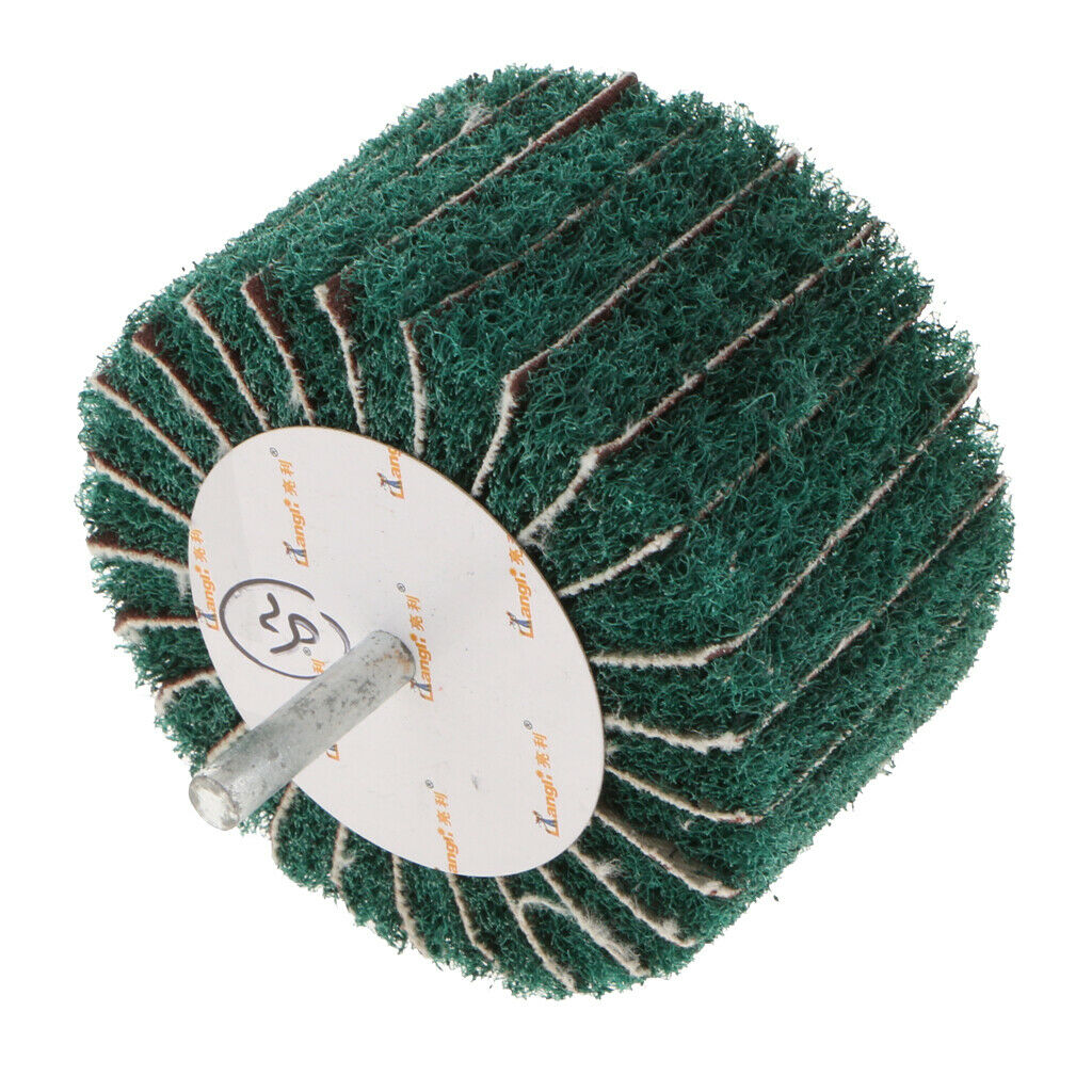 Fiber Abrasive Grinding Wheel Flap Sanding Disc 80Ã—50Ã—6mm with Grit Green