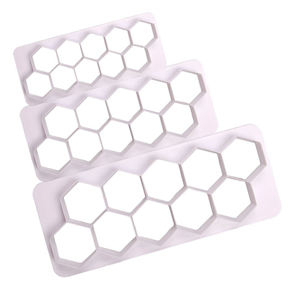 18pcs geometry fondant cookie cutter cake mold cake decorating tools bakewarBDD