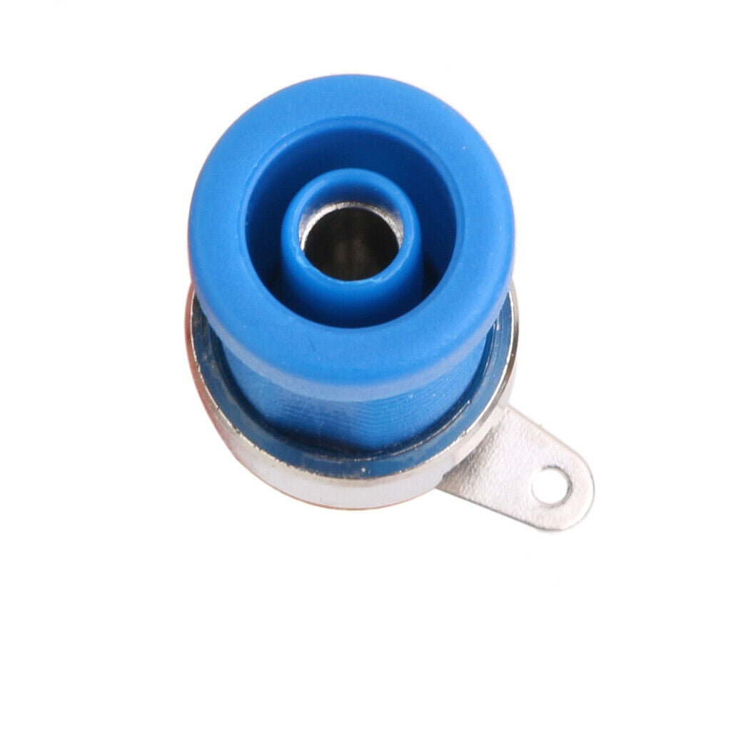 5 pcs banana socket safety socket built-in socket 4mm insulated screw