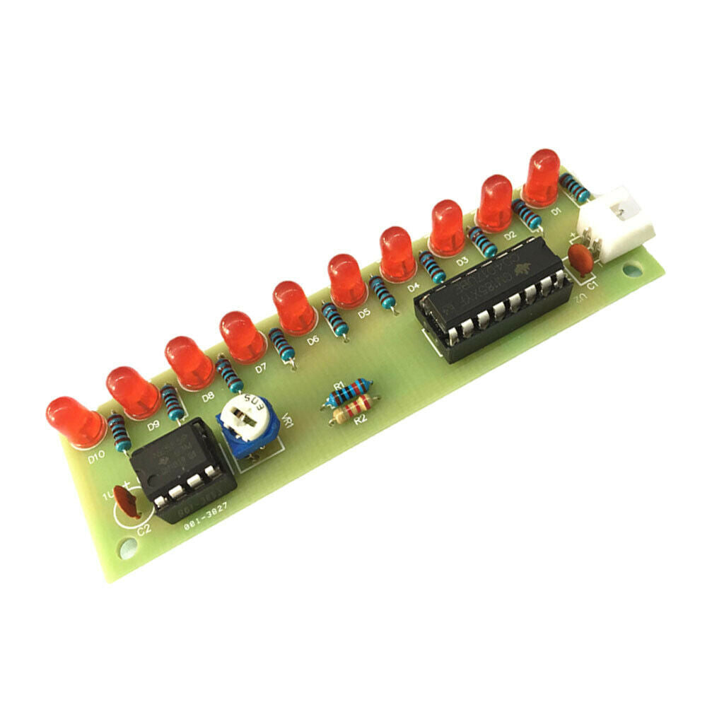 NE555+CD4017 3-5V Water Lamp Kits Water Flowing Lamp Suite(Final Version)