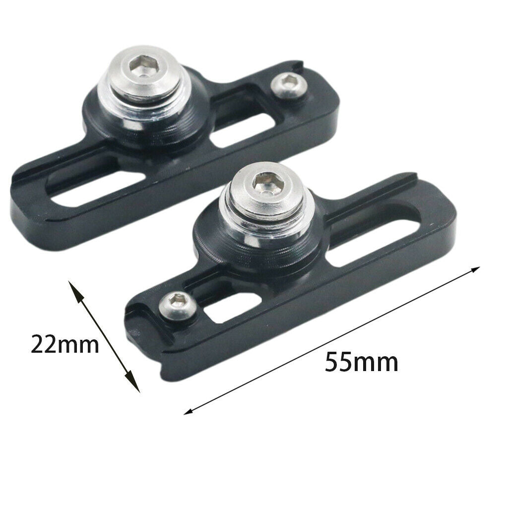 Cycle Brakes Blocks Extension Set 1 Pair C Shaped Replacement for Bike