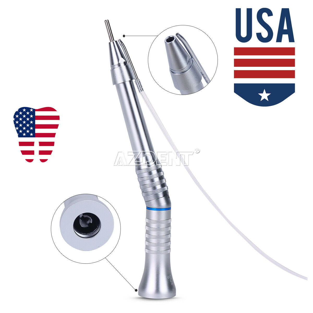 2X Dental 20º Straight Head 1:1 Surgical Low Speed Handpiece CX235 COXO