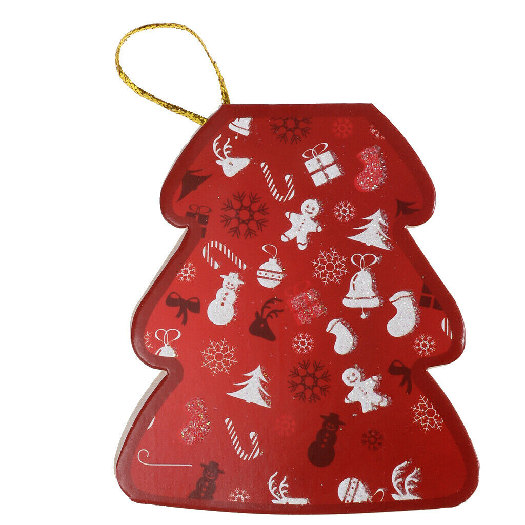 160pcs Christmas Tree Paper Wishes Cards Gift Cards Christmas Hanging Decor