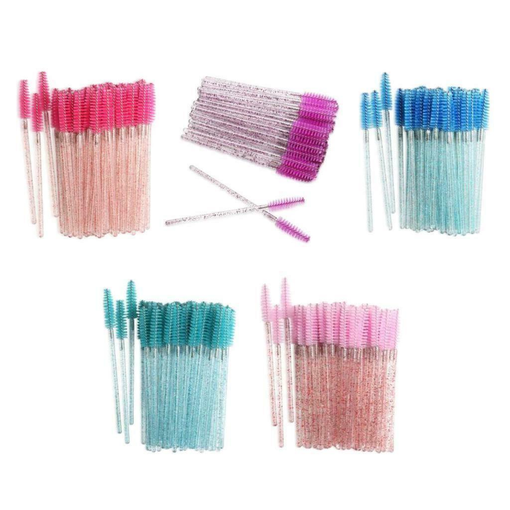 500 Pack Disposable Eyelash Brushes Eye Lash Applicator Grafting Makeup Tool