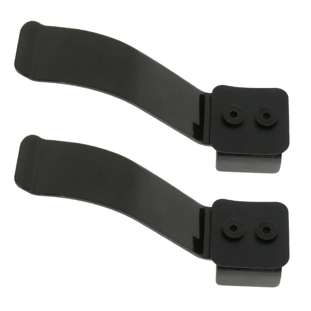 2pcs Stainless Steel Scooter Flex Brake Hardware Kit 100mm 110mm Black