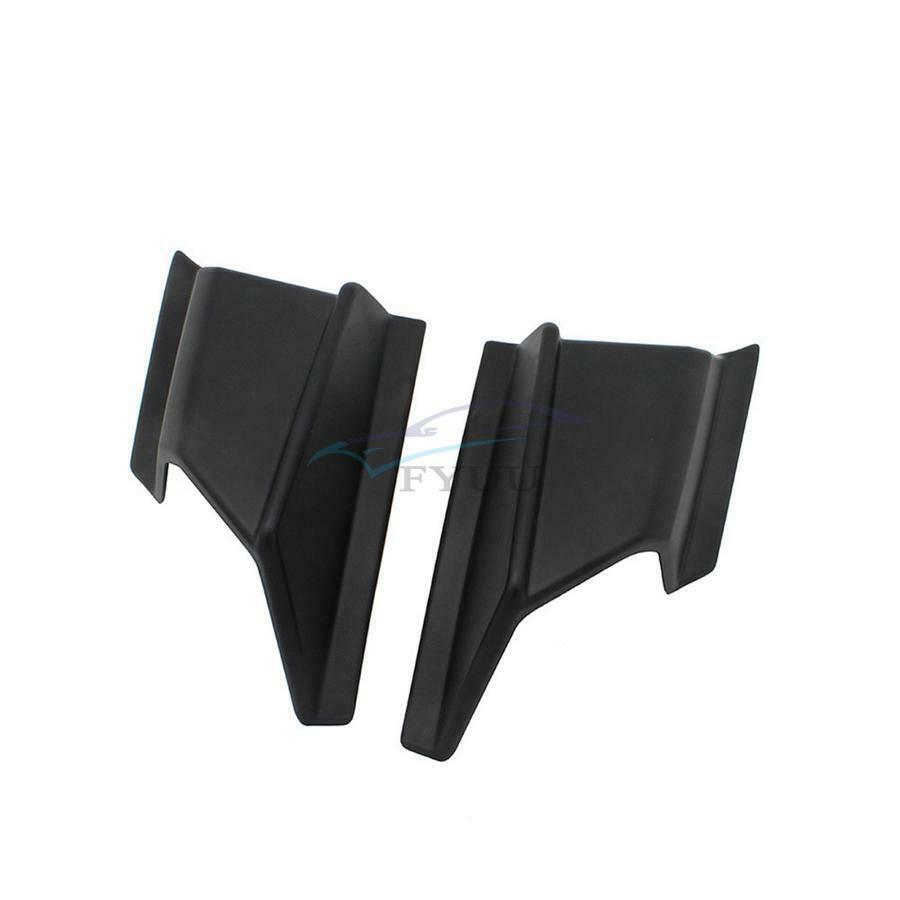 2 × Motorcycle Left & Right Fairing Wing Tip Antifouling Plastic Cover Protector
