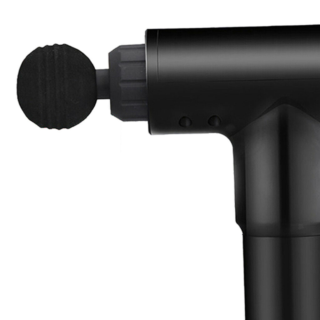 Massage Gun Vibration Deep Tissue Percussion Massager Handheld 30 Speeds Black