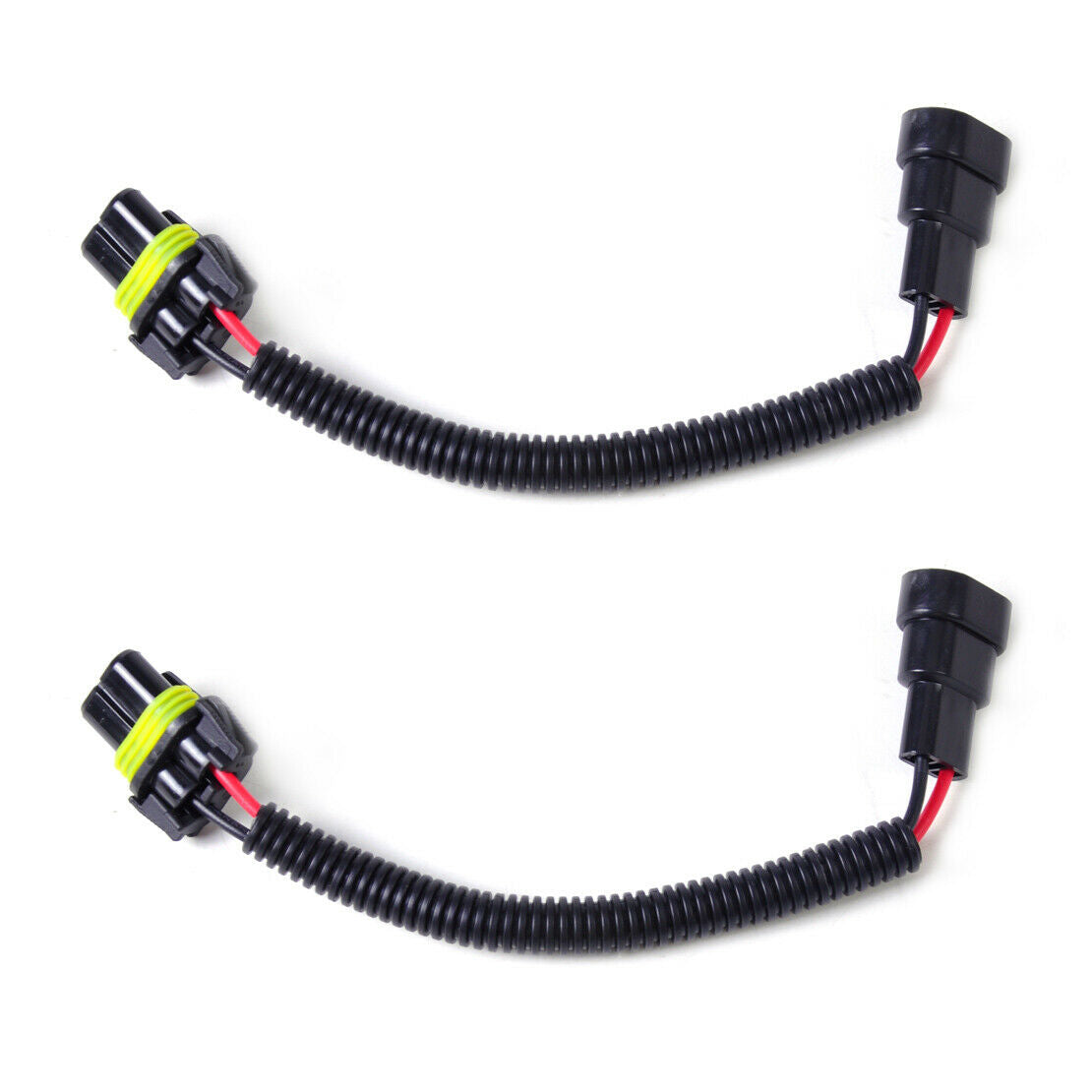 2x 9006 9012 Extension Wiring Harness Socket Plug Wire Headlight Fog Light AT