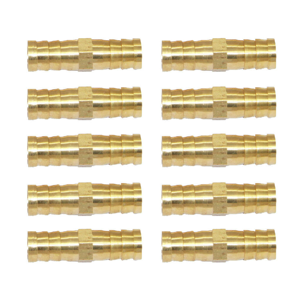 10Pcs Air Line Fitting Connectors Male Quick Coupler Compressor Air Hose 6mm