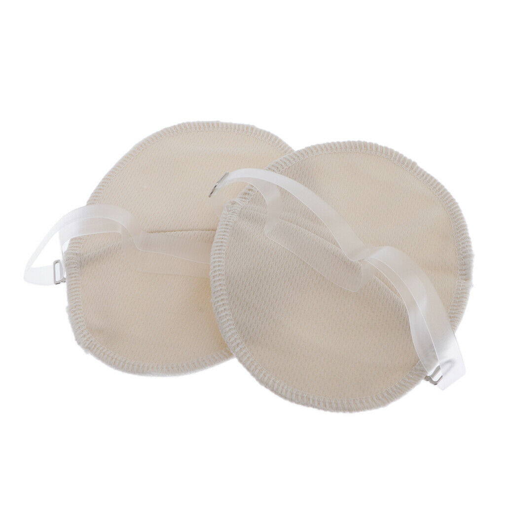1Pair Reusable Breathable Underarm Armpit Sweat Pads Absorbing Guard Shields