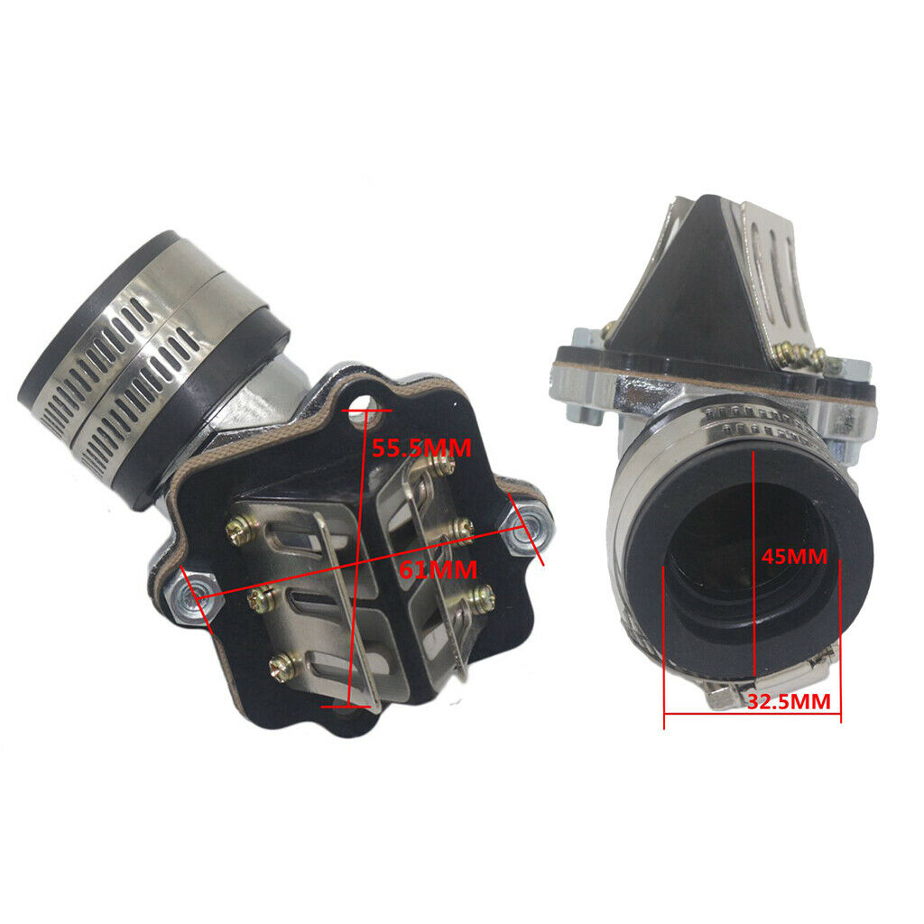 1 Piece Intake Manifold Made of Aluminum Pressure Pipe Carburettor Intake