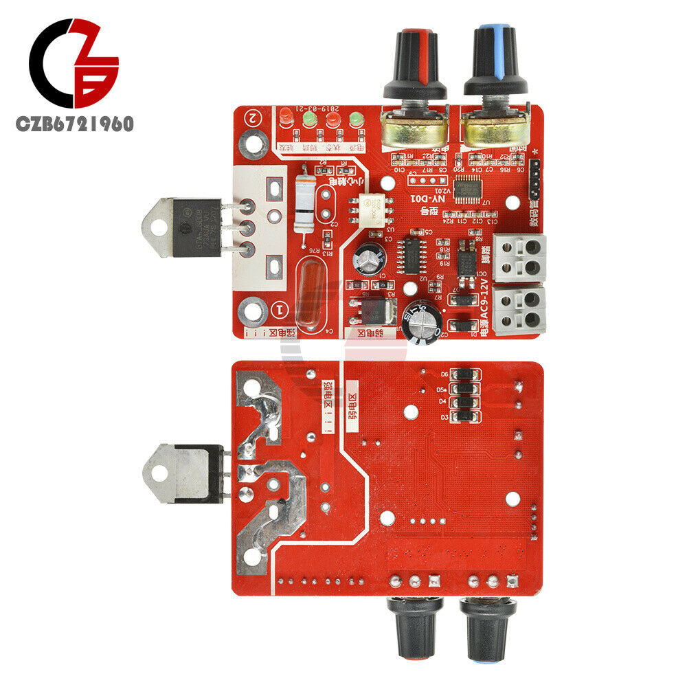 100A Digital LCD Spot Welder Machine Controller Time Current Control Board