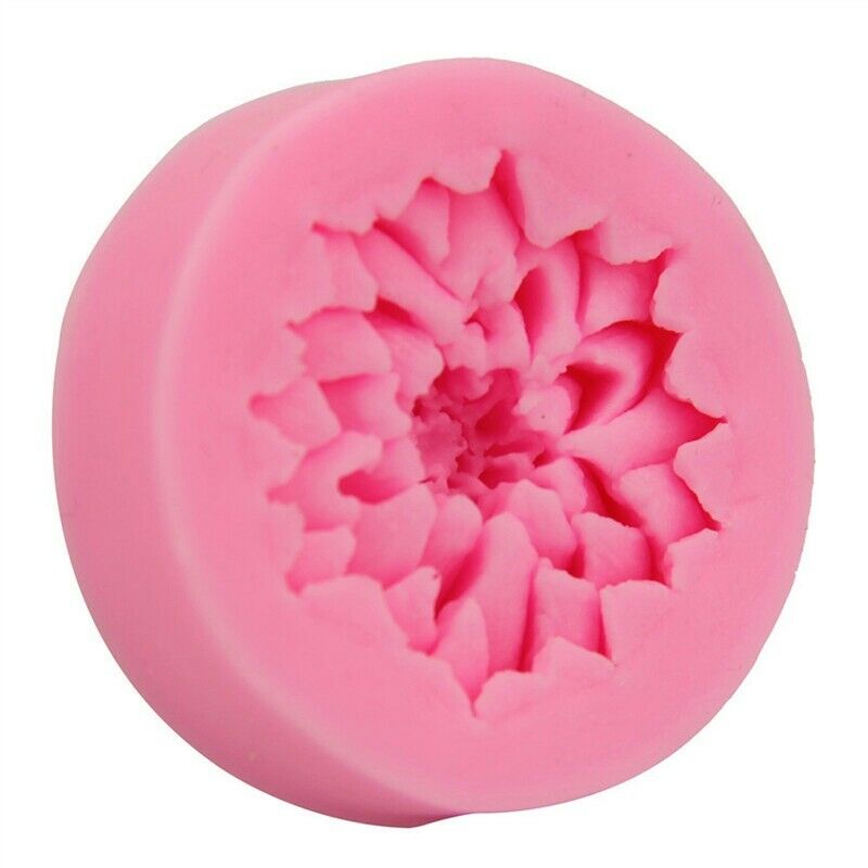 Mould Lily Flower Sugar Paste Cake Icing Chocolate Craft Water Silicone Decor