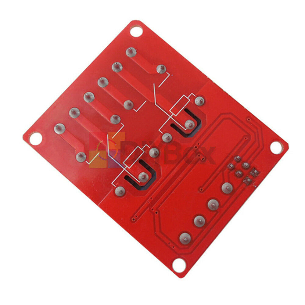 2 CH 2-Channel 12V Relay Module Optocoupler High & Low Level Trigger for Arduino