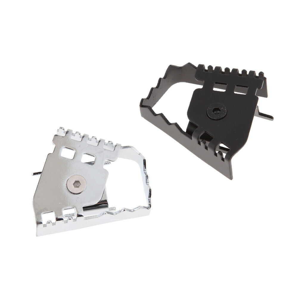 Motorcycle Rear Brake Pedal Enlarger for BMW F650GS F700GS F800GS/ADV Black