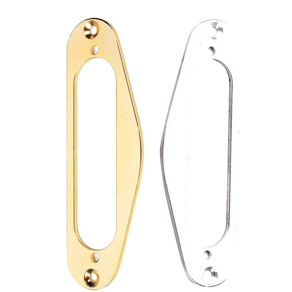 2Pcs Alloy Guitar Neck Pickup Surround Ring Frame for   Style TL Guitar