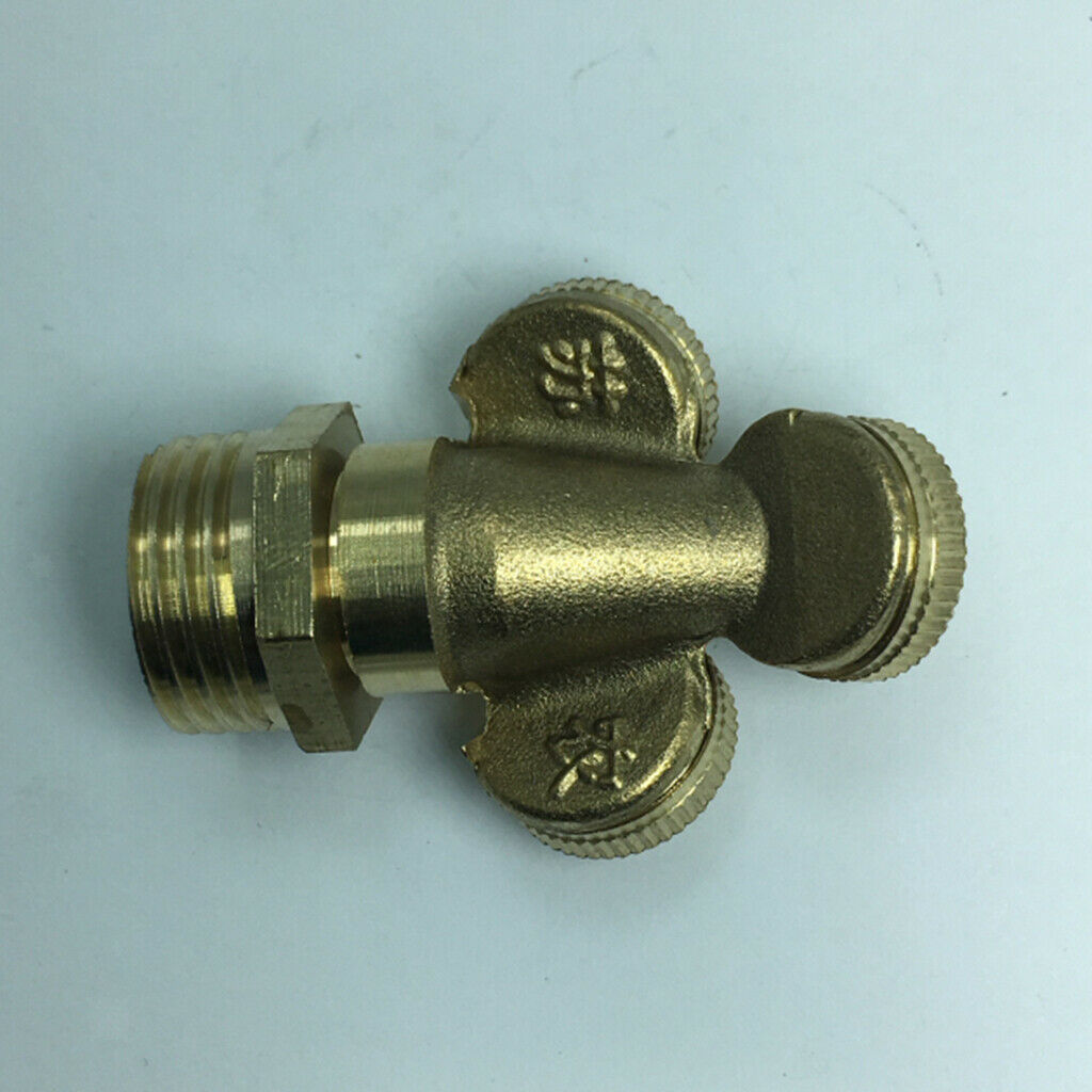 1/2" Brass 20mm Three Nozzle Water Fountain Nozzle Agriculture Spray Head