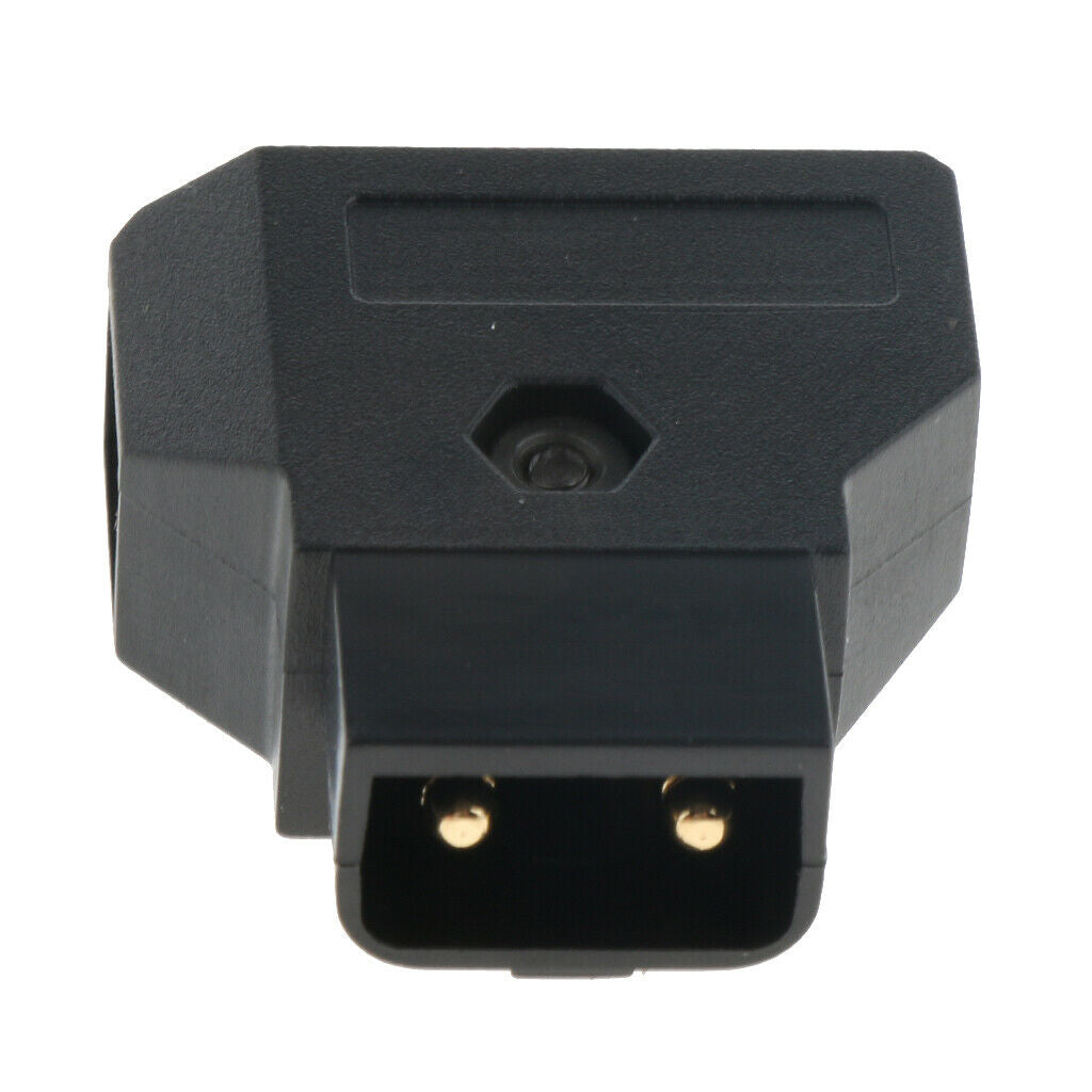 Pack of 2 DIY Male D-Tap Jack Plug Connector Splitter for Digital SLR Power
