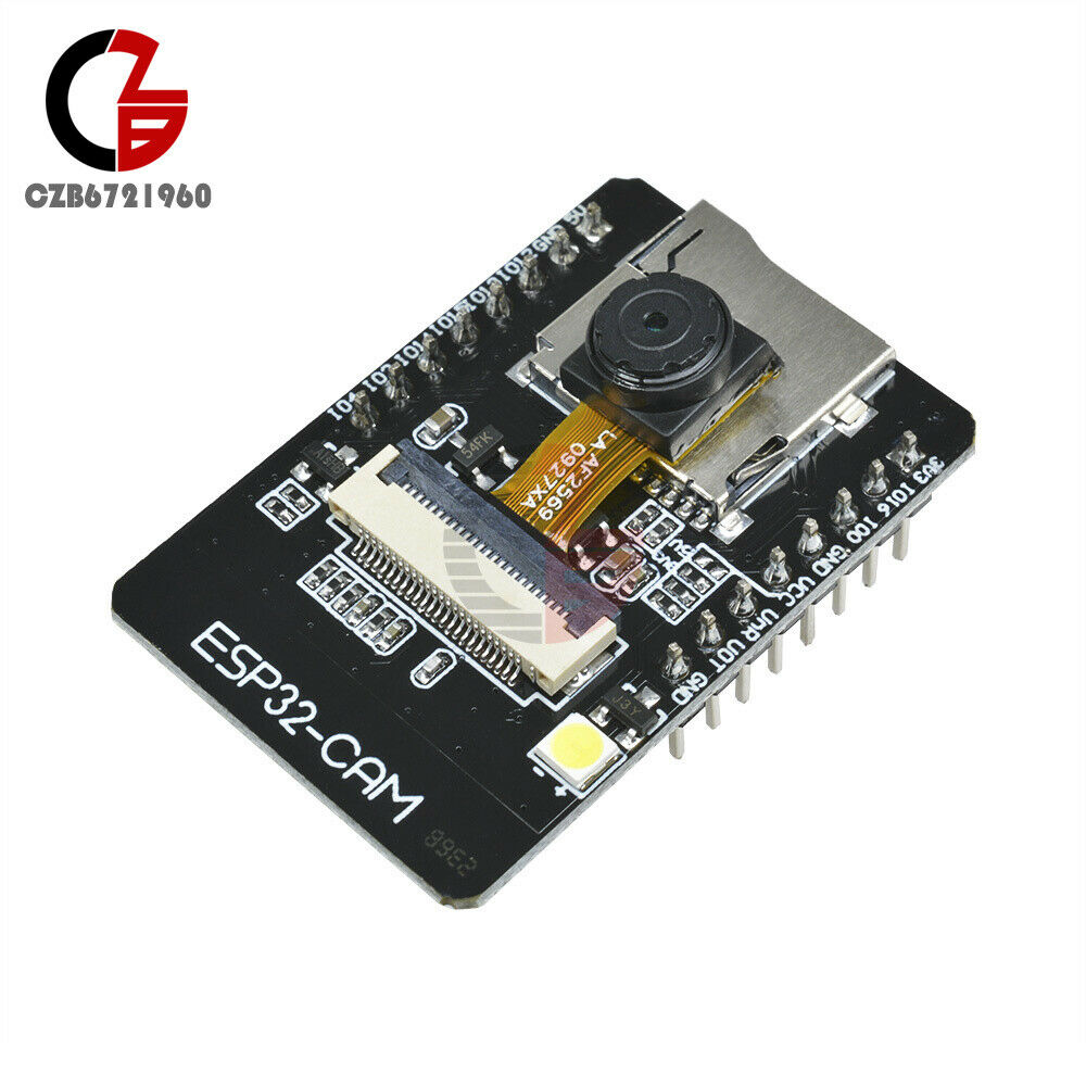 2PCS ESP32-CAM ESP32 Bluetooth WIFI Development Board 5V W/ OV2640 Camera Module