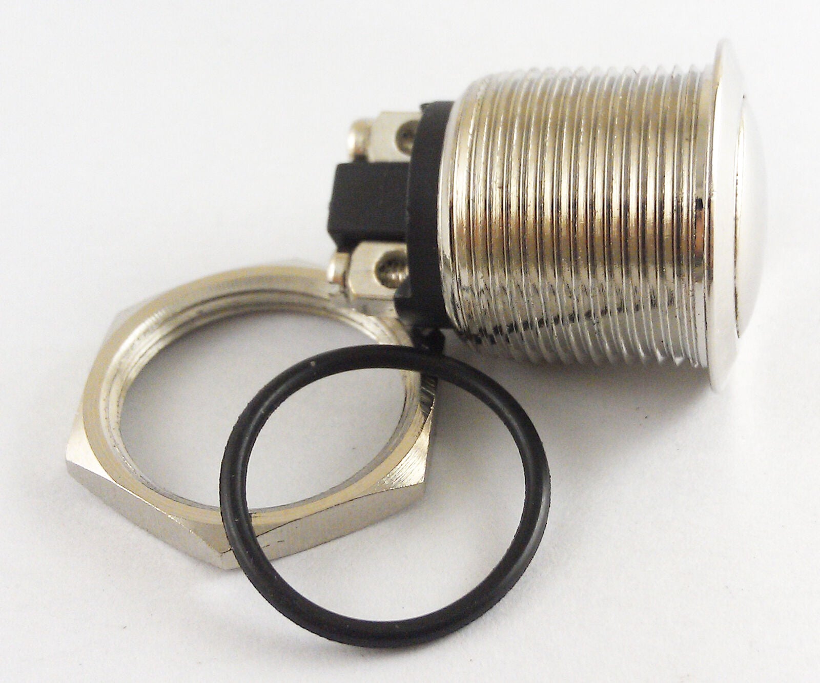 Metal Circle Round Head Push Button Momentary Horn Waterproof Switch 19mm 19-A2