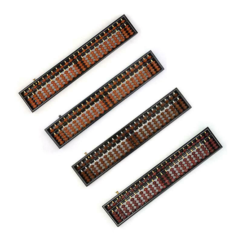 Portable Chinese 23 Digits Column Abacus Arithmetic Soroban Calculating Counting