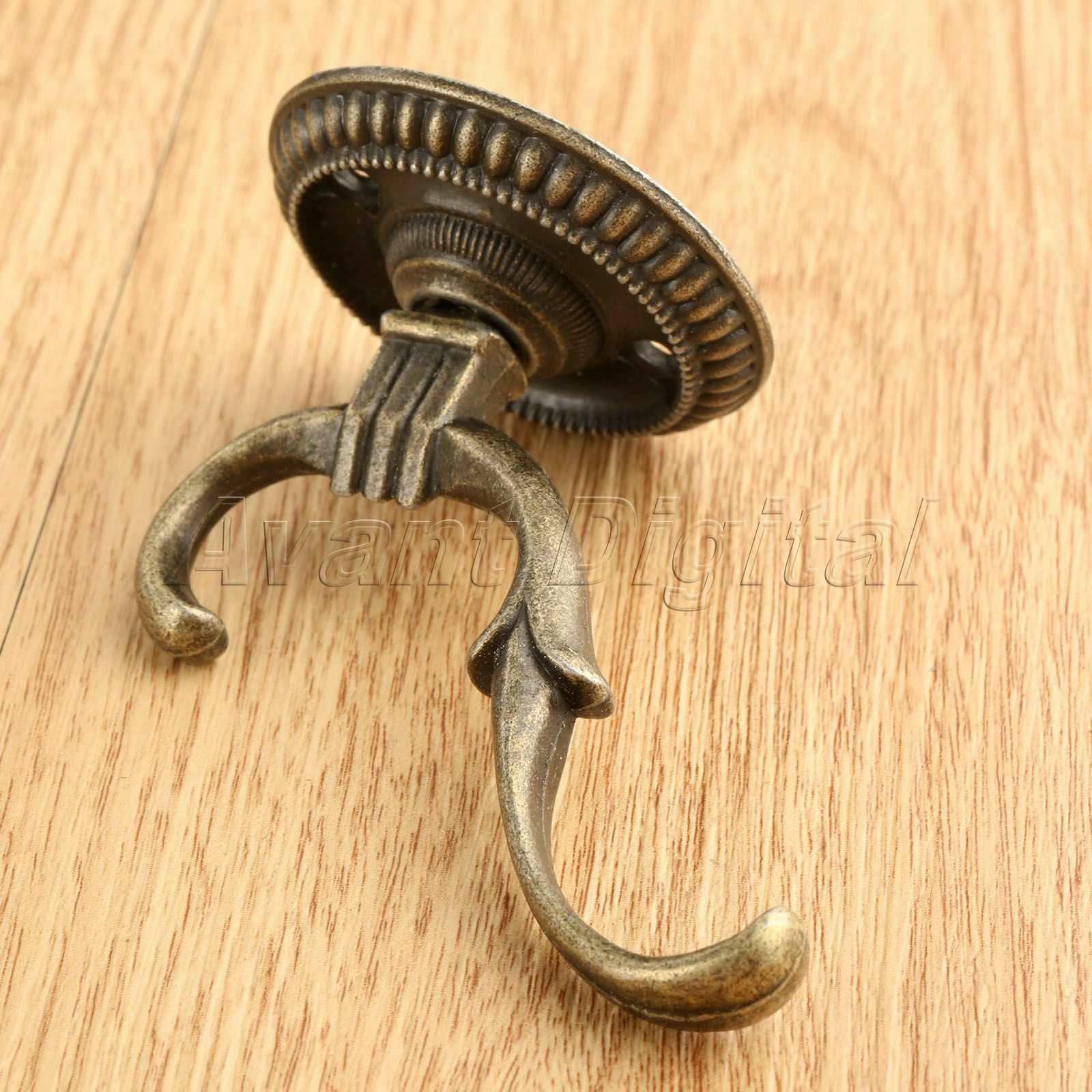 75*63*44mm Furniture Cloth Hat Hanging Hook Retro Bathroom Wall Door Hanger 1Pc