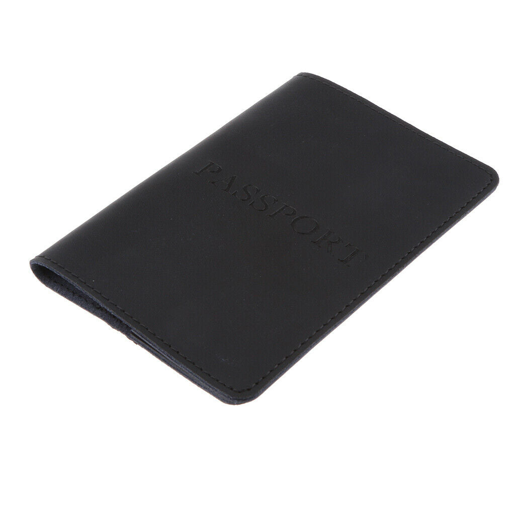 Passport Travel Leather Organizer holder Card Case Protector Cover Wallet