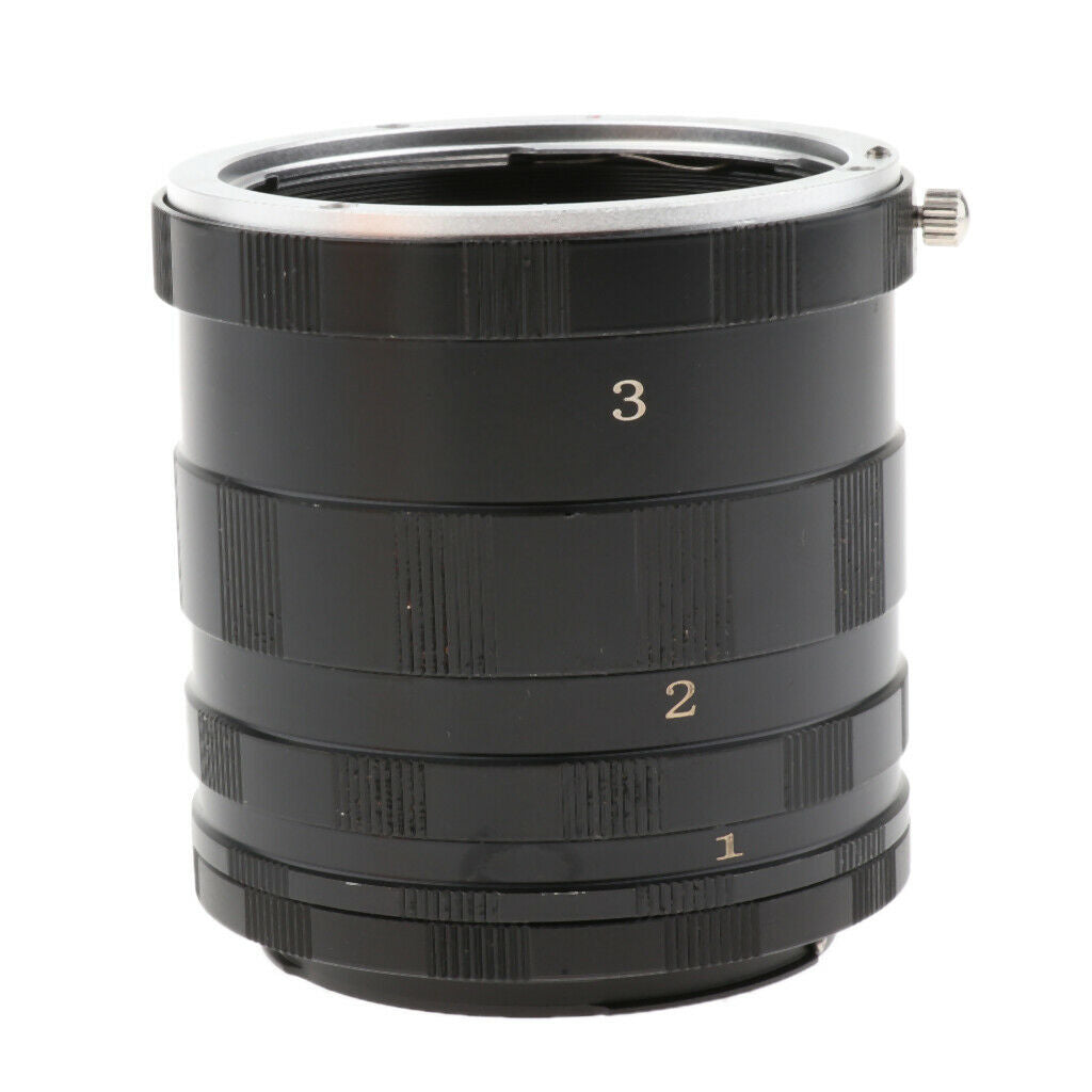 Macro Extension Tube Set for Canon EOS EF EF-S Lens for Extreme Close-Ups