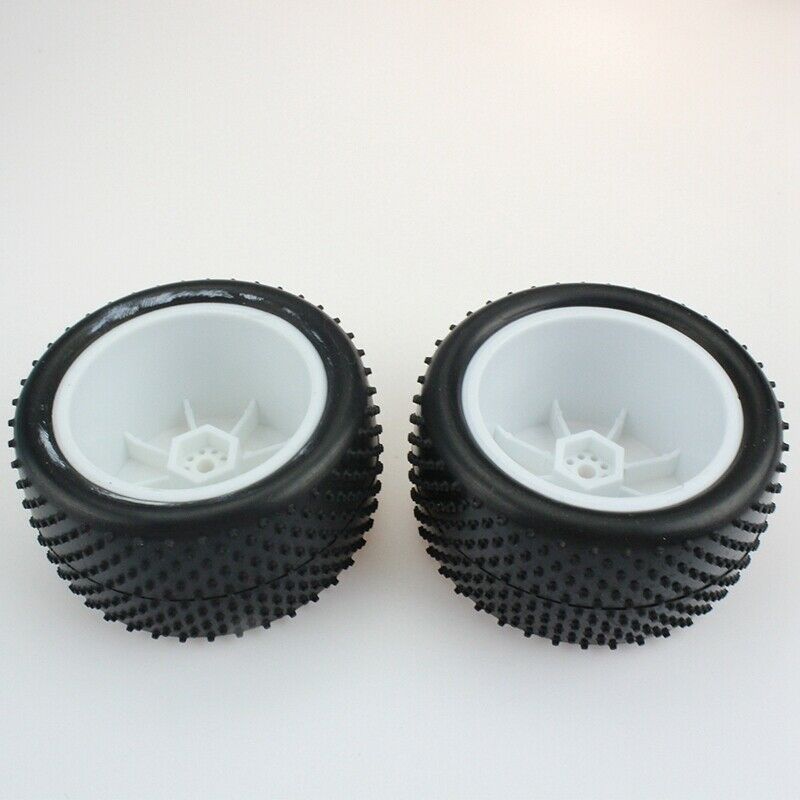 2Pcs Rear Wheel Tires Tyre 104001-1883 for Wltoys 104001 1/10 RC Car Upgrade PS8
