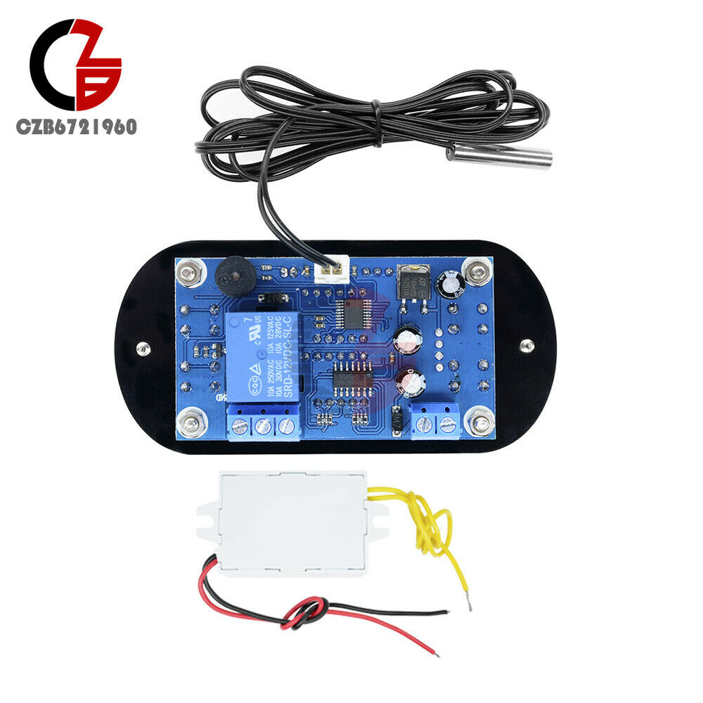 AC110V/220V 10A Red+Blue LED W1308 Thermostat Temperature Controller Sensor