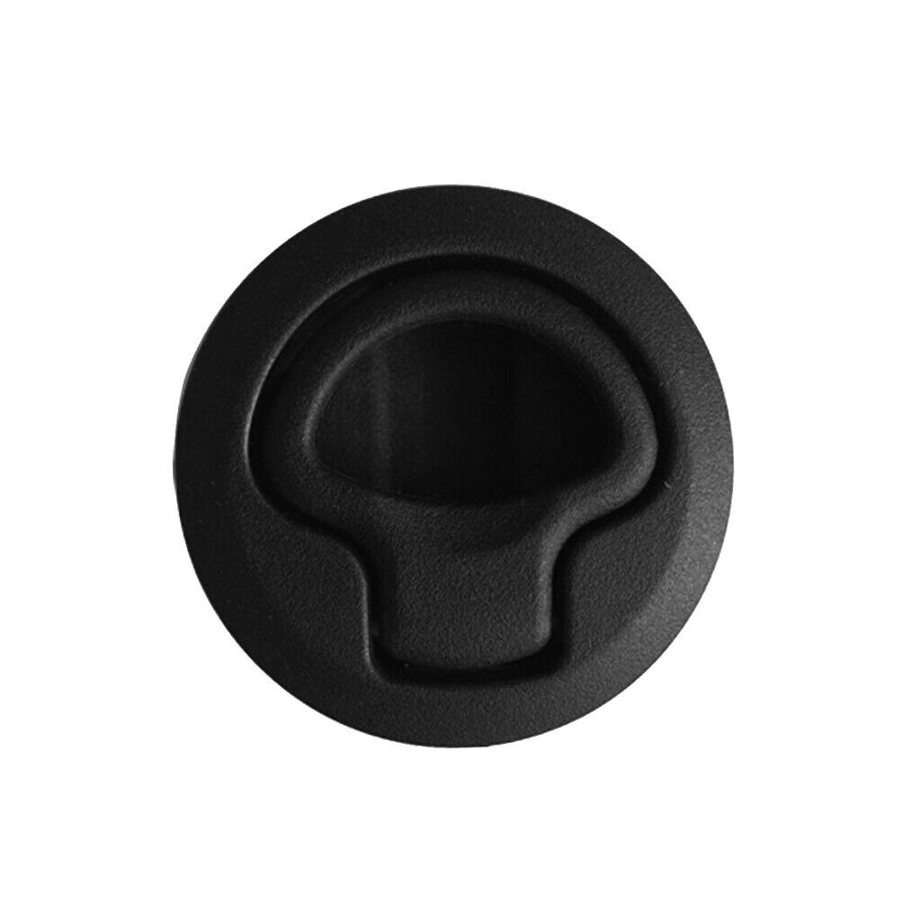 Plastic 2 ''Flush Pull Locker Hatch Closure Marine Boat Round Lift Handle