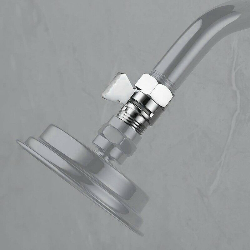 Brass Ball Valve with Handle, Water Flow Control Valve Regulator, Shower Head D1