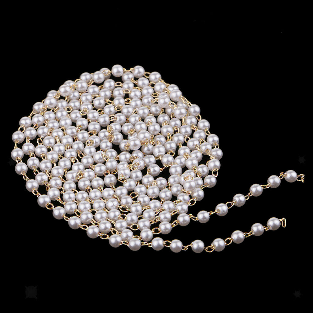 1 meter 3mm bead ribbon rhinestone ribbon to sew on for jewelry craft bag