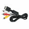 Multi Out AV Cord Video/Audio Cable 3 RCA Flat For Playstation PS PS2 PS3LD Tt