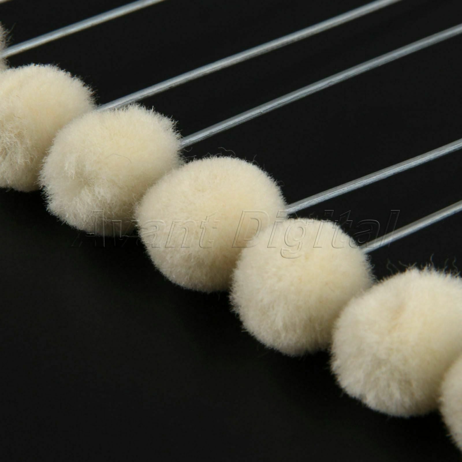 20pcs Leather Alcohol Grease Dyeing Wool Ball Brush For Leather Craft Hand DIY