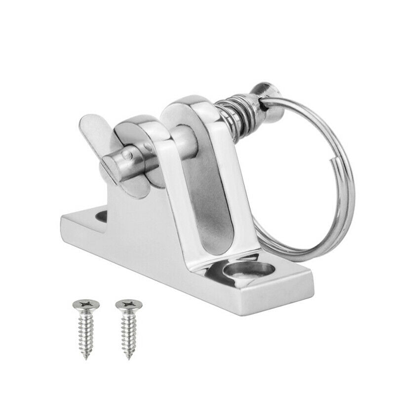 90 Degree SS316 Boat Bimini Top Deck Hinge pin Boat Cover Bimini Sprayh TnY KX