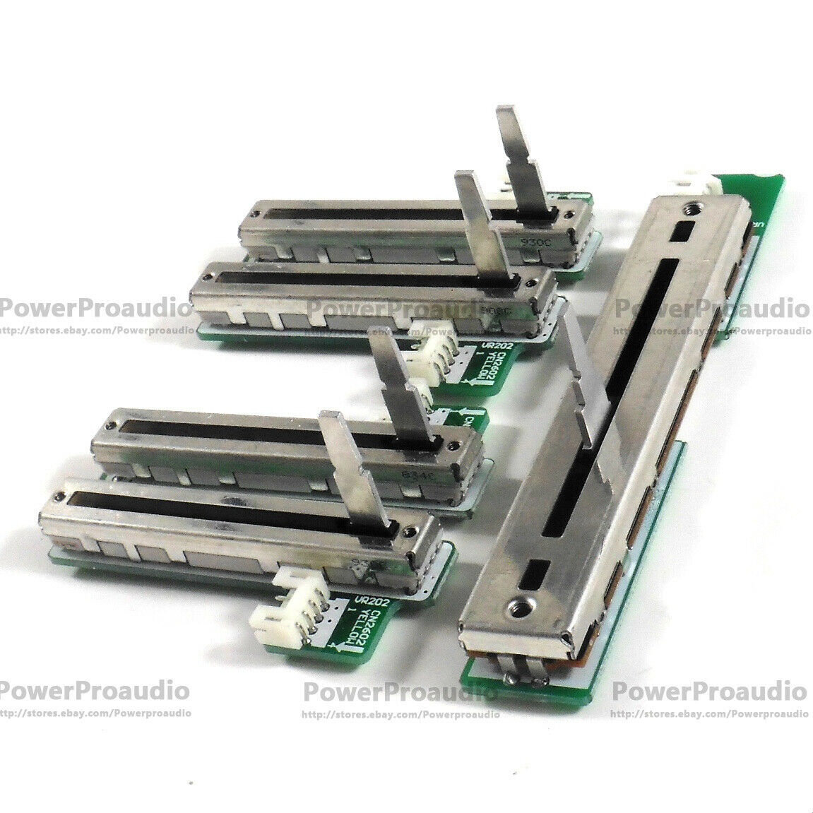 Made in Japan  5PCS FADER FOR  PIONEER DJM 800 DWX2537 2538 2539 2540 2541 ALPS