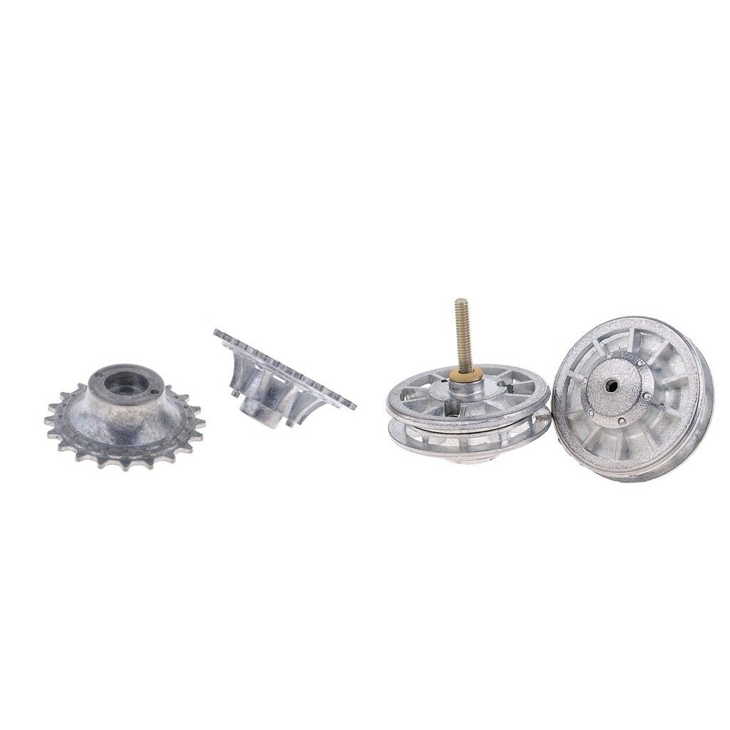 Metal Idler Wheel Drive Wheels for 1/16 German Tiger Tank 3818-1 Accessory