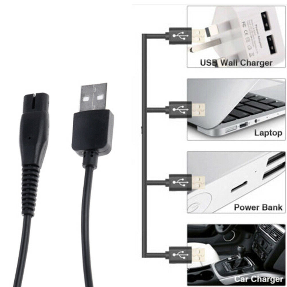 A00390 5V electric shaver USB plug charger cable for shavers RQ310/311/312/ YsWF