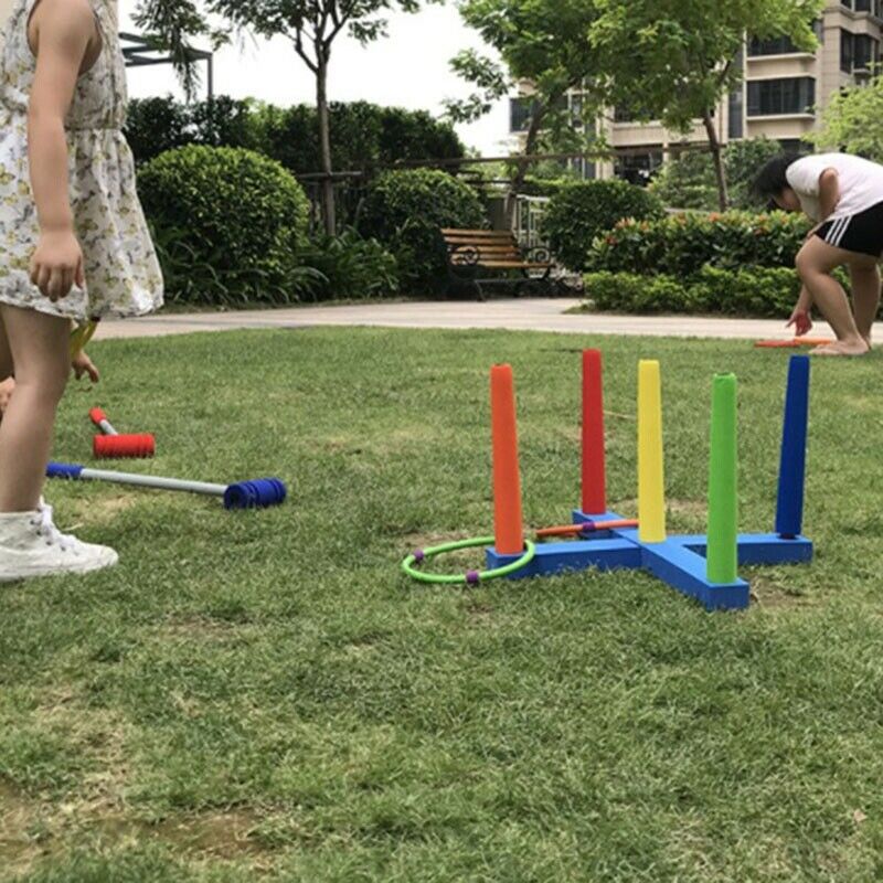 Toss Game Sets - Outdoor & Indoor Sport Toys with 6 s, Easy to Assemble, FrO7J3