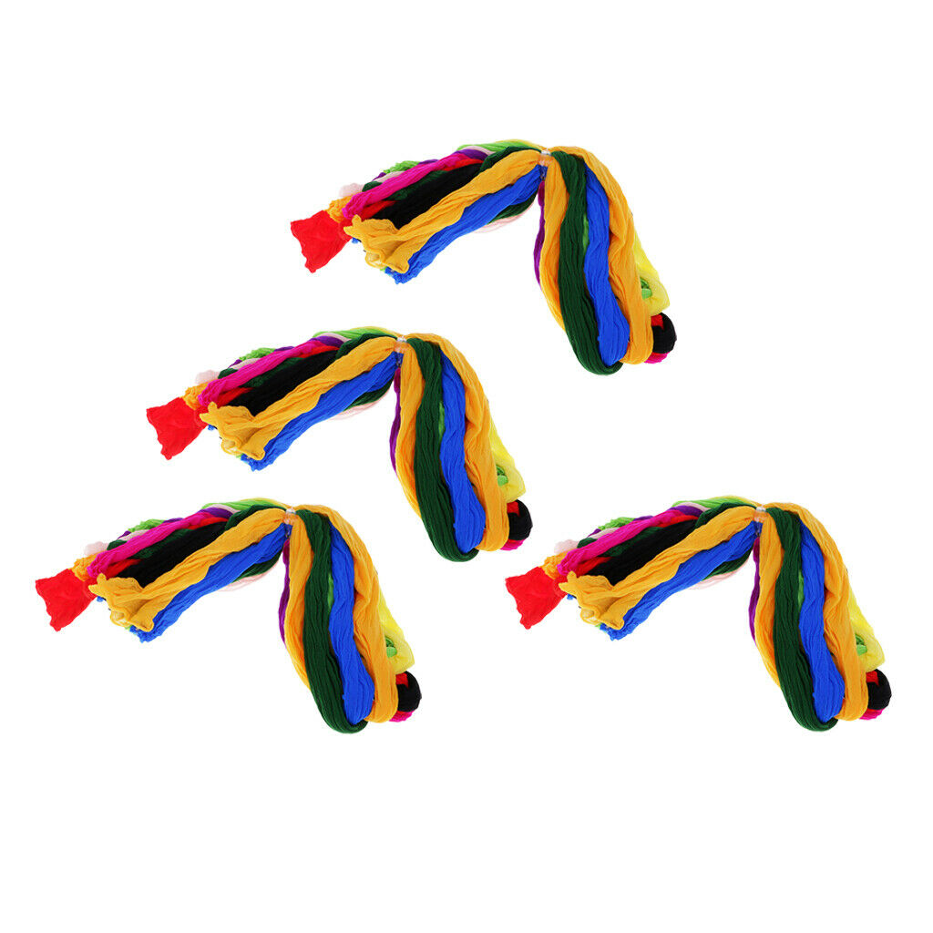 40Pcs Multicolor Nylon Stocking Floral Fabric Hand Art Crafts For Wedding