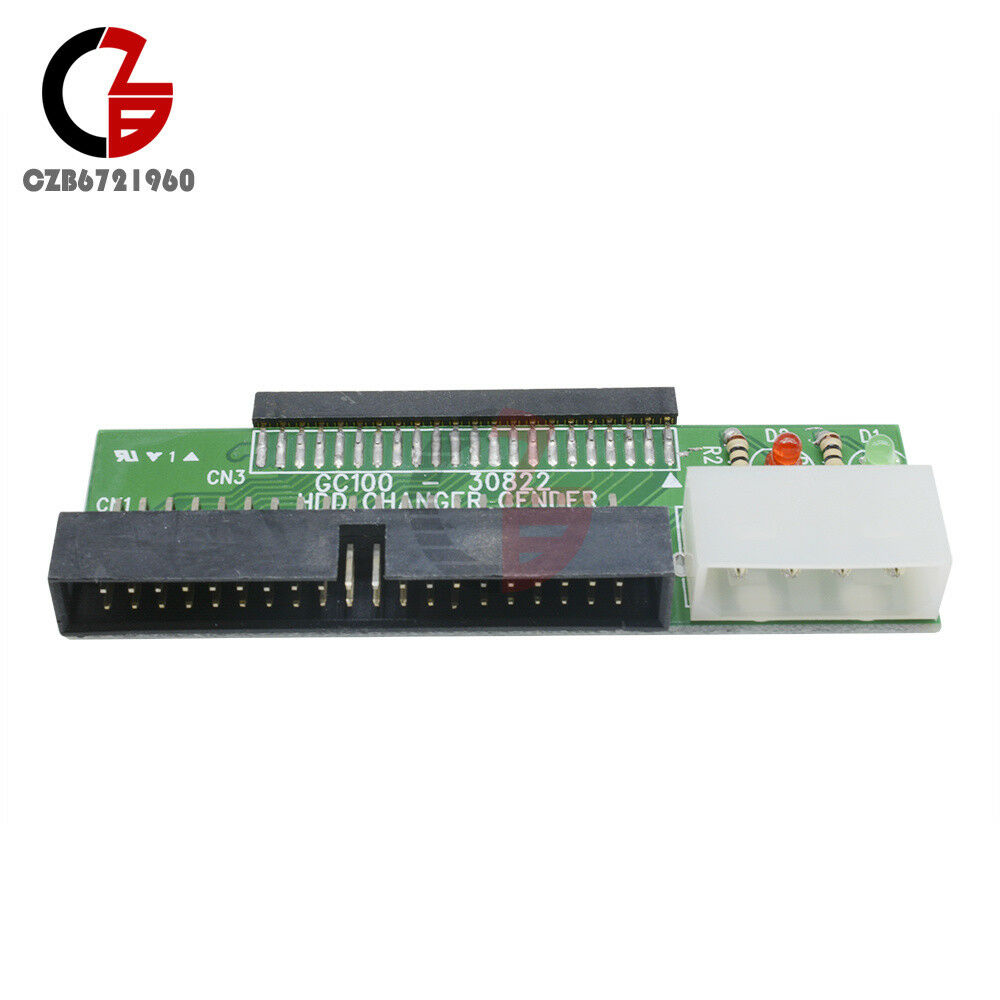 PATA/IDE To Serial ATA SATA Card Adapter Converter For HDD DVD 40Pin 2.5 to 3.5"