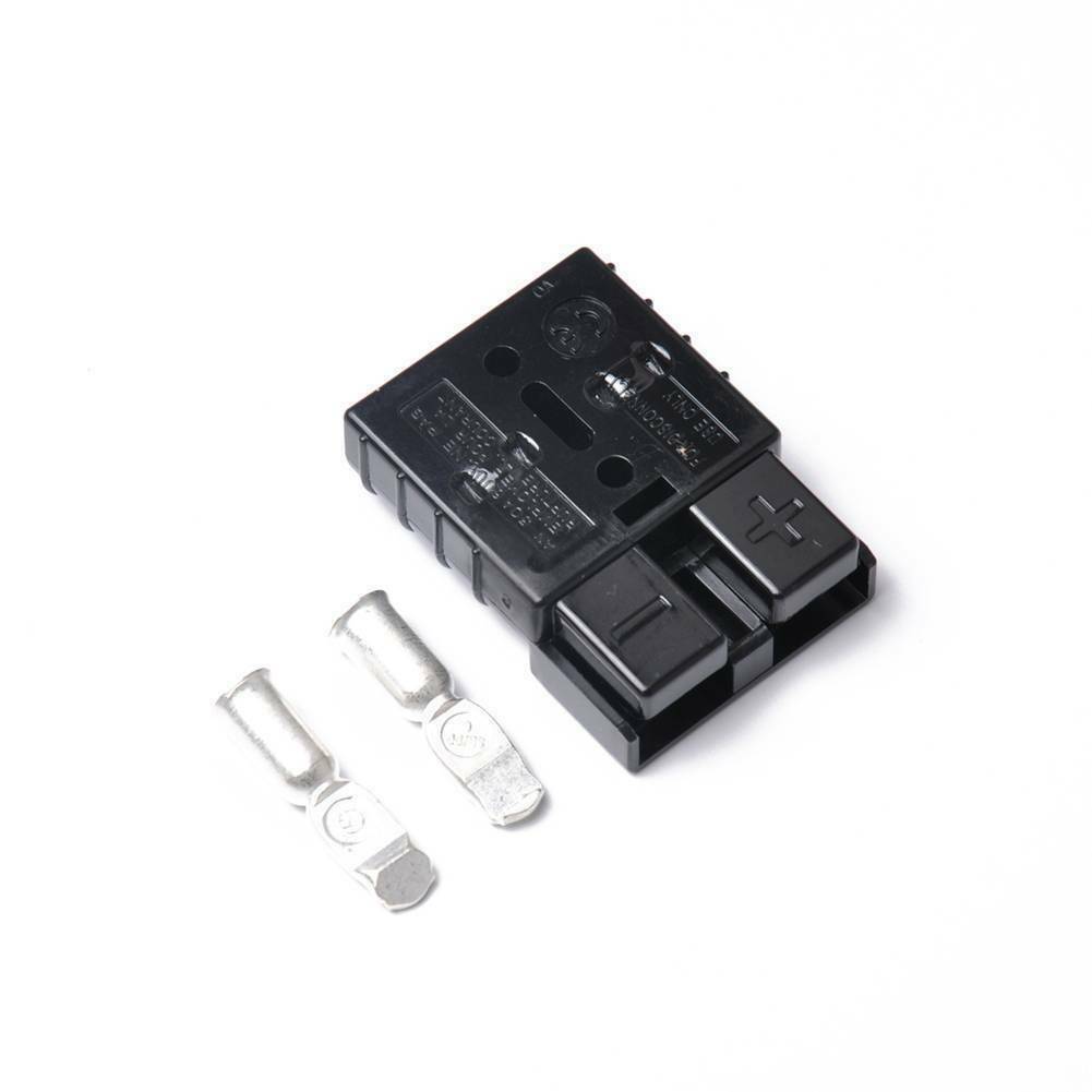 2X 50A Battery Trailer Pair Plug Quick Connector Kit Connect Disconnect Winch