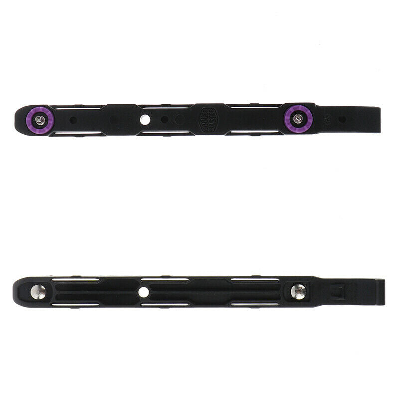 1Pair New Chassis Hard Drive Mounting Plastic Rails for Cooler Mast.l8